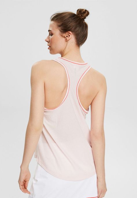 Polera De Malla Con Rayas Reflectantes EspritSport-1