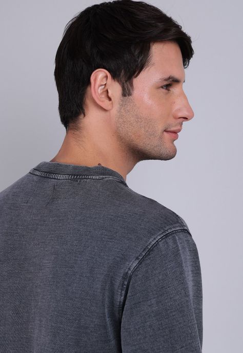 Poleron Cuello Redondo Stone Wash Soviet BVSHJ01NB-4