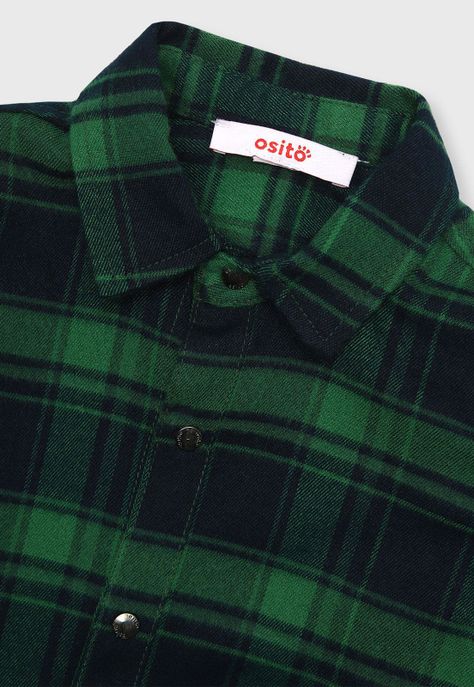 Camisa Manga Larga Niño Osito OCAOI55VE-2