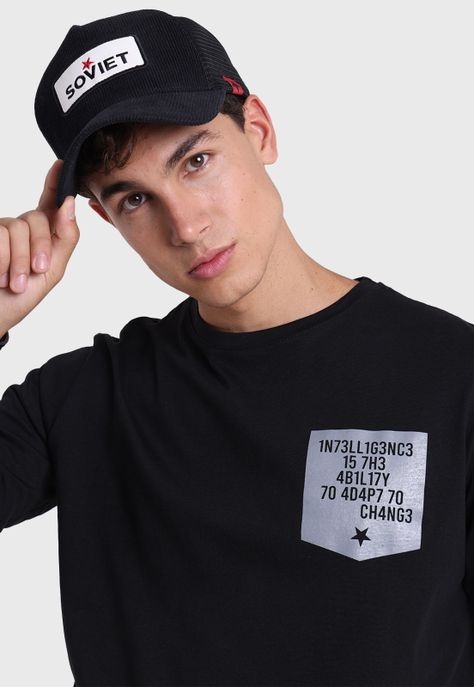 Polera Manga Larga Hombre Soviet-1