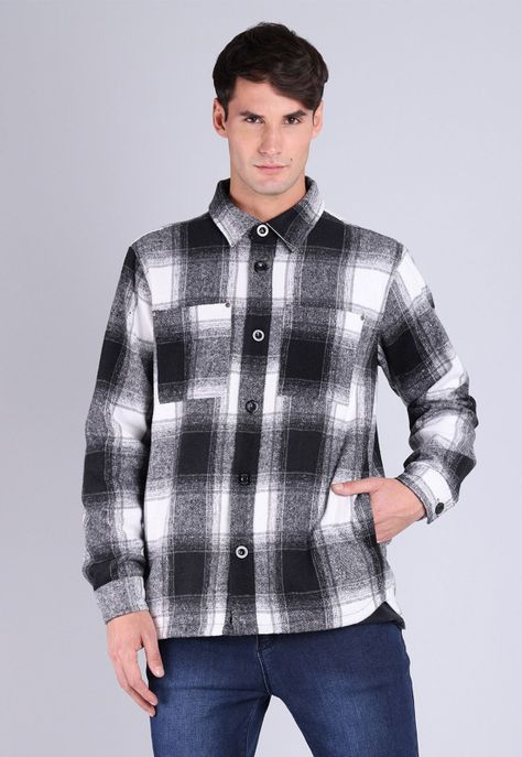 Camisa Oversize Hombre Soviet SCMH813NE-4