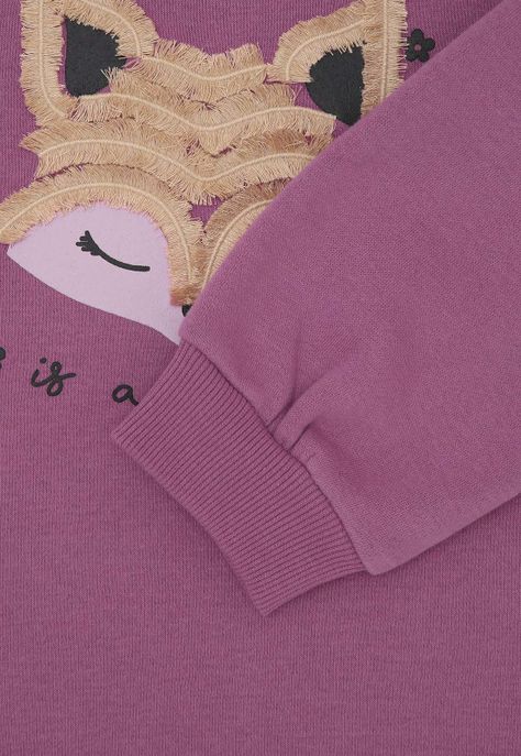 Polerón Manga Larga Niña Osito OPLA672PU-3