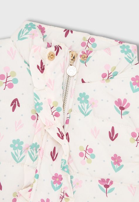Parka Sin Manga Niña Osito OPKA679EC-2