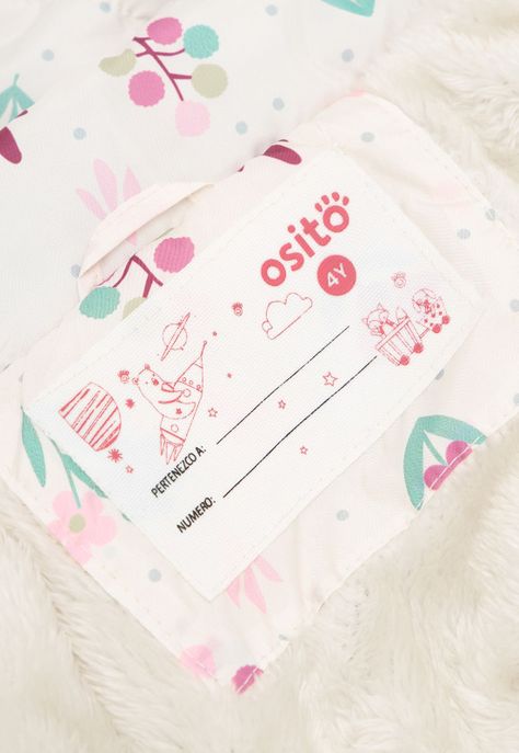 Parka Sin Manga Niña Osito OPKA679EC-4
