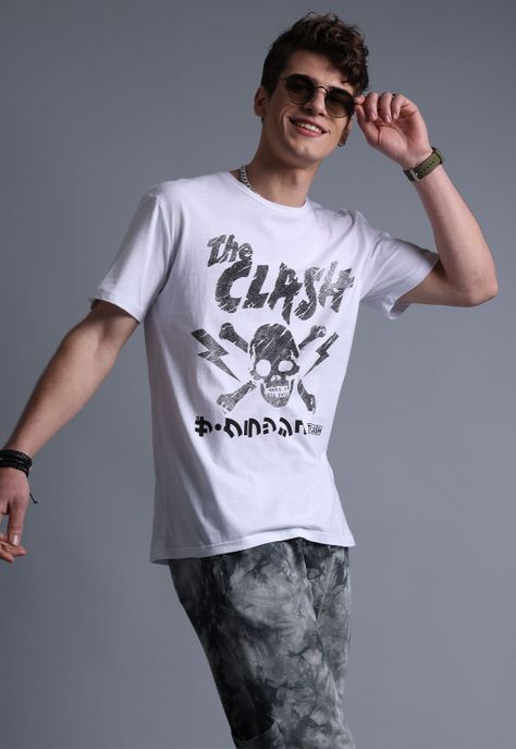 Polera Rock The Clash Hombre Soviet-1