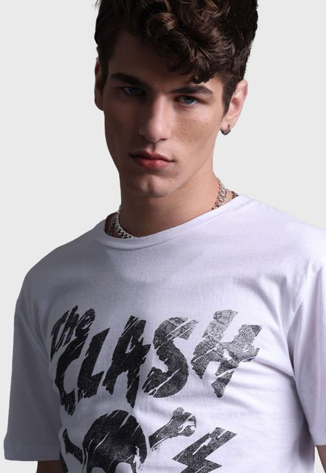 Polera Rock The Clash Hombre Soviet-0