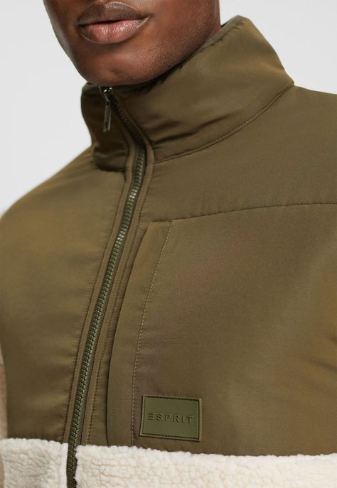 Chaqueta Con Cierre De Cremallera Hombre Esprit-2