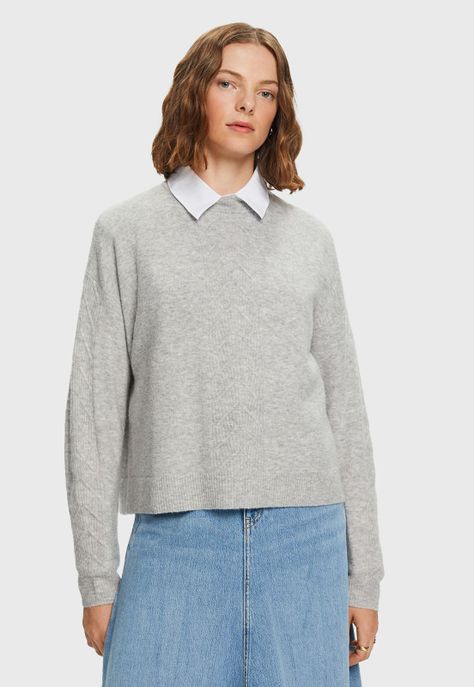 Sweater De Punto Mujer Esprit 103CC1I309-0