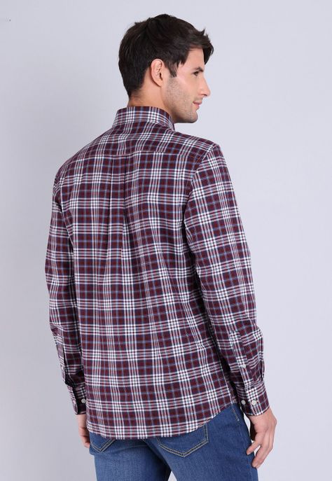Camisa Escocesa Guy Laroche GLAIF07RO-1