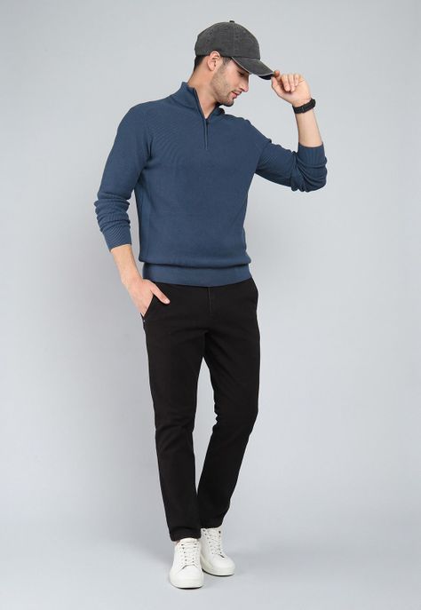 Sweater Half Zipper Soviet BISHI27DE-3