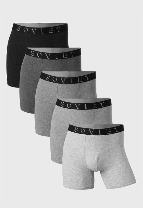 Boxer Trunk Fit Pack 5 Unidades Soviet BOS2402GR-0