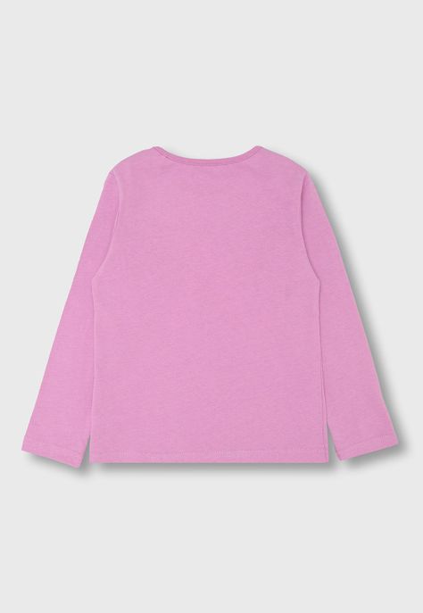 Polera Manga Larga Niña Osito OPOA658RD-1