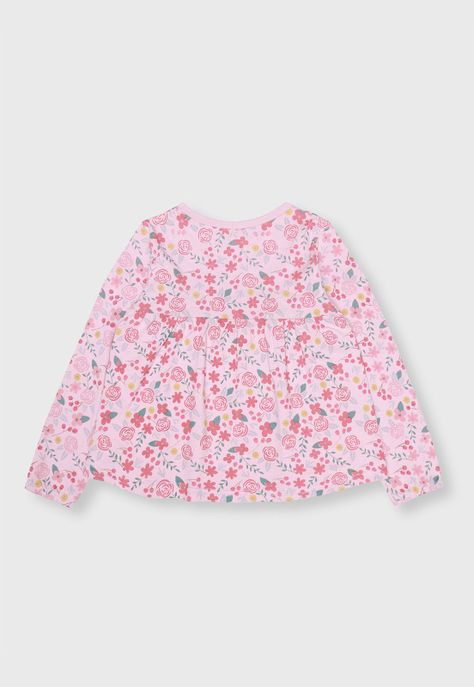 Polera Estampada Niña Osito PO2A006RD-1