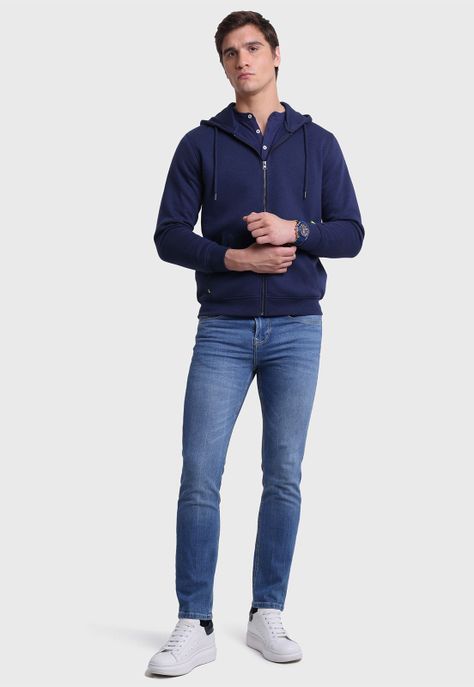 Poleron Con Gorro Guy Laroche-5