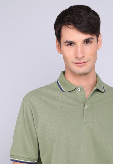 Polera Pique Cuello Polo Guy Laroche GLBVK23VE-2