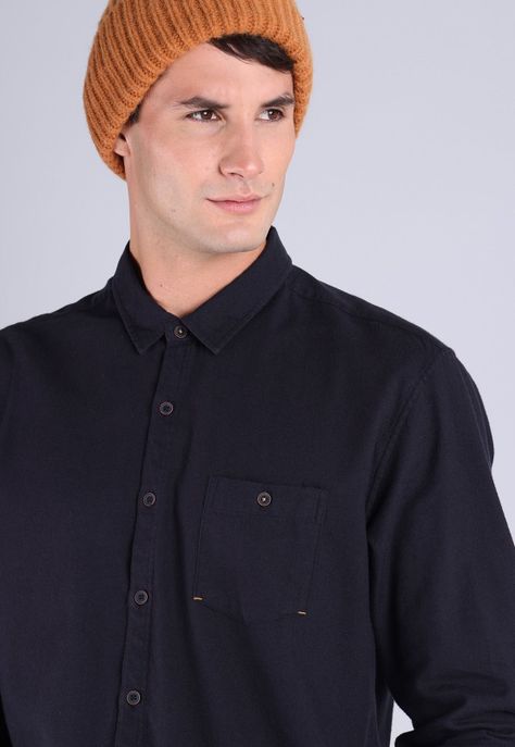 Camisa Manga Larga Hombre Soviet AISHF07NE-2