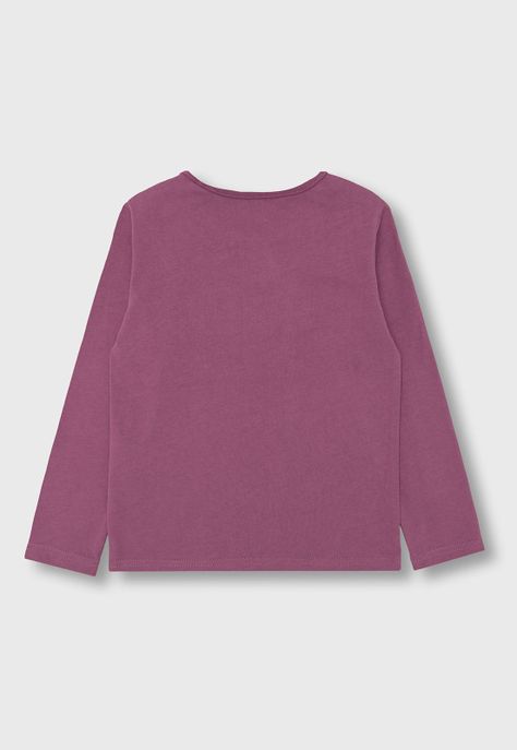 Polera Manga Larga Niña Osito OPOA659PU-1