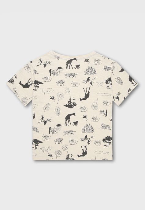 Polera Manga Corta Niño Osito POOV531BE-1