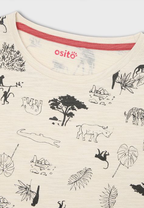 Polera Manga Corta Niño Osito POOV531BE-2