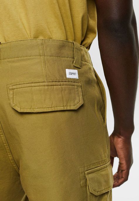 Pantalón Cargo Recto Hombre Esprit 014EE2B303-2