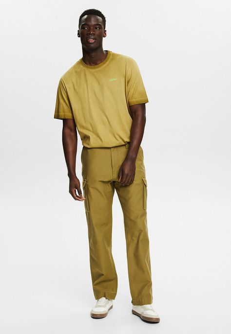 Pantalón Cargo Recto Hombre Esprit 014EE2B303-3