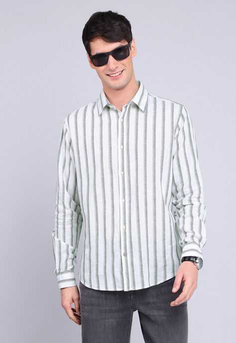Camisa Rayas Manga Larga Guy Laroche GLBVF18VE-0