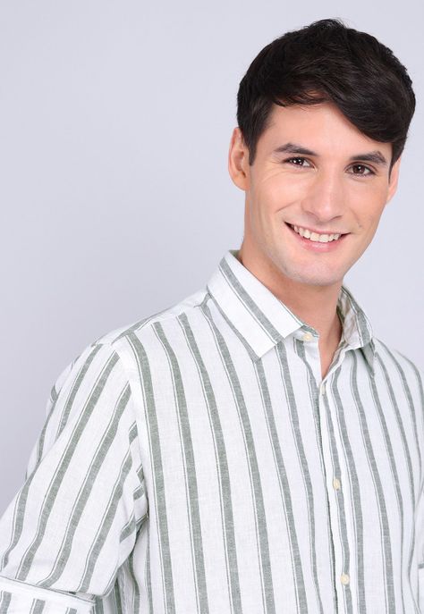 Camisa Rayas Manga Larga Guy Laroche GLBVF18VE-1