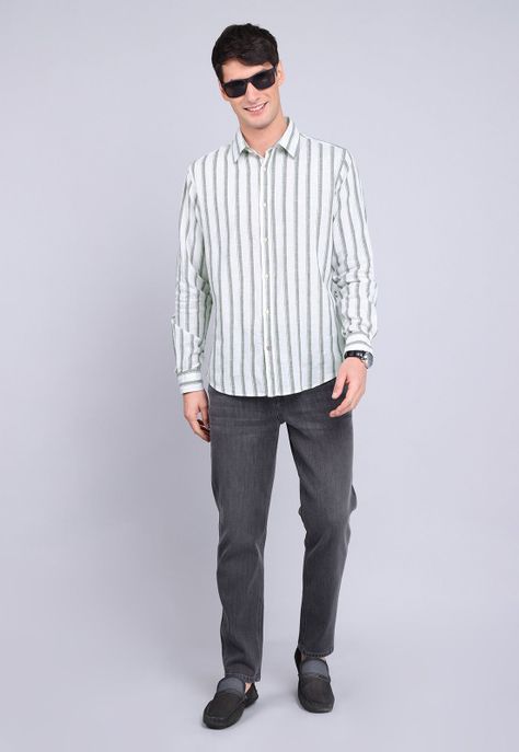 Camisa Rayas Manga Larga Guy Laroche GLBVF18VE-2