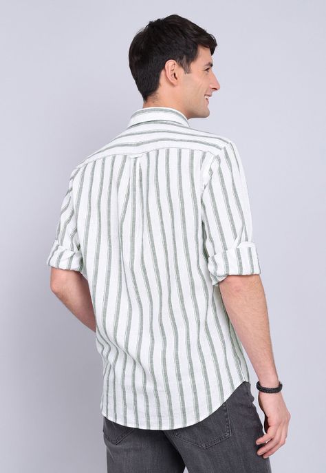Camisa Rayas Manga Larga Guy Laroche GLBVF18VE-3