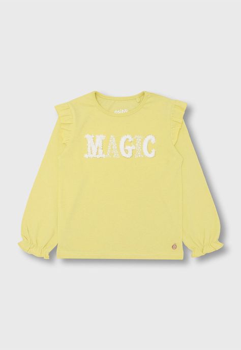Polera Manga Larga Niña Osito OPOA655AM-0