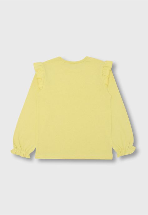 Polera Manga Larga Niña Osito OPOA655AM-1