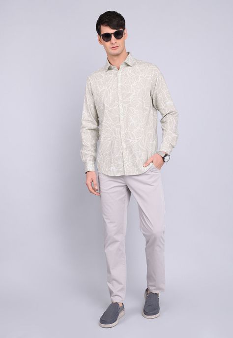 Camisa Estampada Manga Larga Guy Laroche GLBVF19AR-2