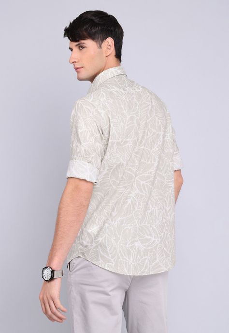 Camisa Estampada Manga Larga Guy Laroche GLBVF19AR-3