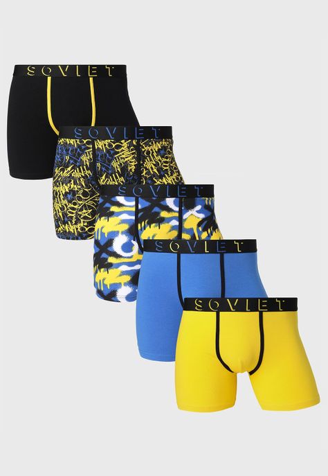Boxer Pack 5 unidades Design Soviet-0