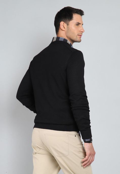 Sweater Cuello V Guy Laroche GLBII40NE-1