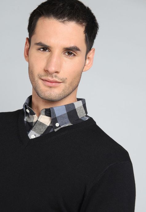 Sweater Cuello V Guy Laroche GLBII40NE-2