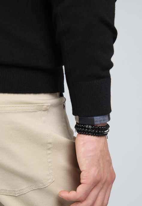 Sweater Cuello V Guy Laroche GLBII40NE-4