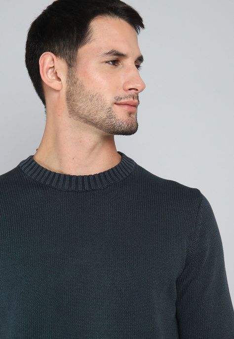 Sweater Cuello Redondo Stone Wash Soviet BISHI16AO-2