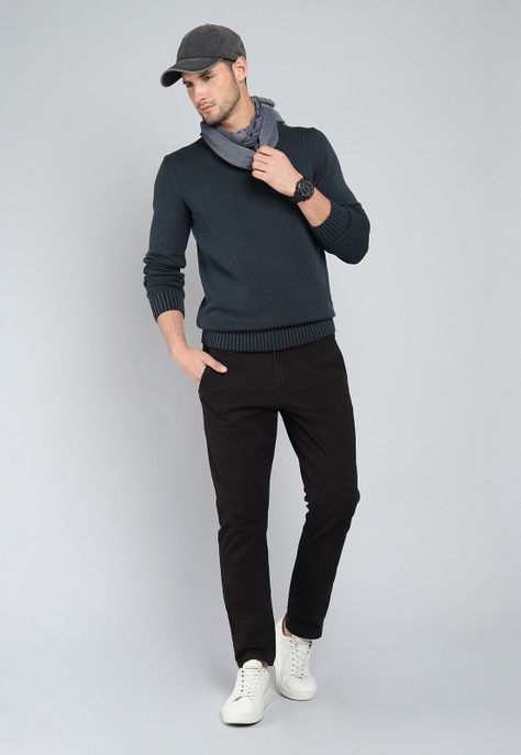 Sweater Cuello Redondo Stone Wash Soviet BISHI16AO-3
