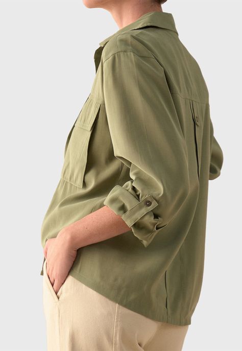 Blusa Manga Larga Mujer Esprit 611G033-2