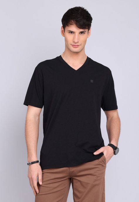 Polera Cuello V Guy Laroche GLBVK22NE-0