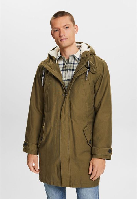 Parka Acolchada Hombre Esprit-0