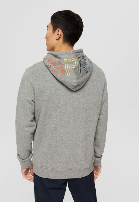 Poleron Hombre Con Logo Y Capucha Esprit-1