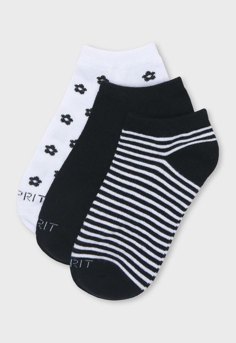 Pack 3 Calcetines Cortos Mujer Esprit SETCAL25-0