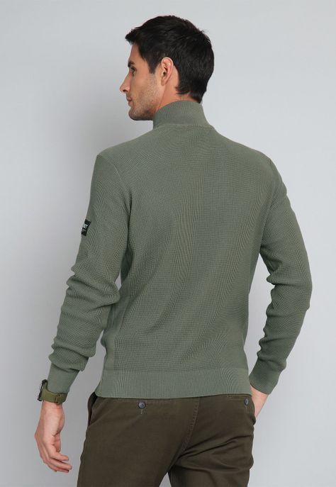 Sweater Half Zipper Soviet BISHI27OL-1