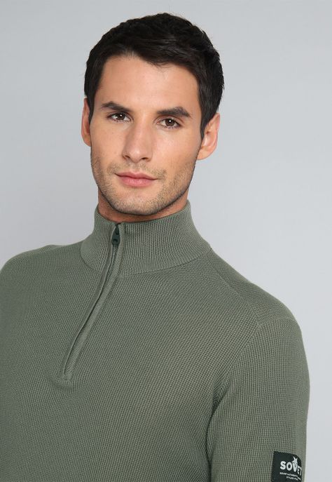Sweater Half Zipper Soviet BISHI27OL-2