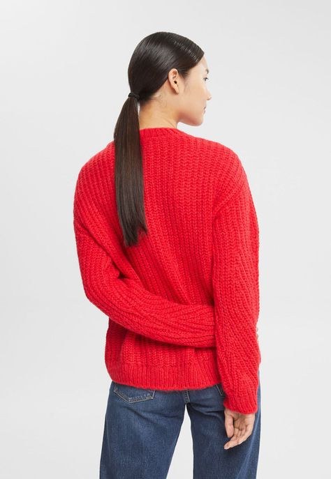 Sweater De Punto Grueso Mujer Esprit-1