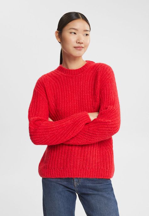Sweater De Punto Grueso Mujer Esprit-0