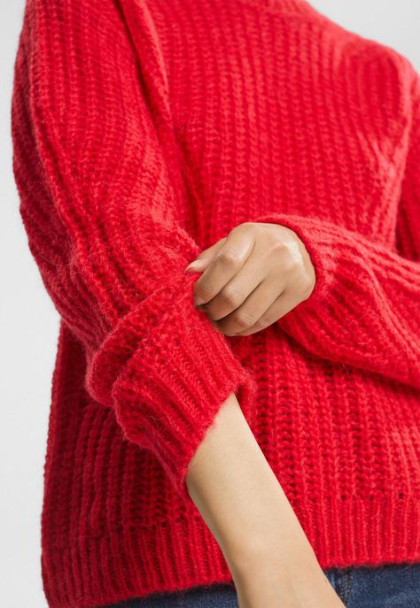 Sweater De Punto Grueso Mujer Esprit-2