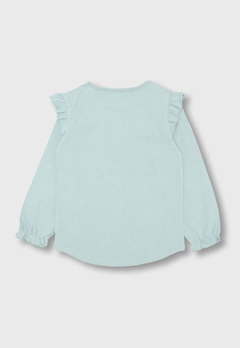 Polera Manga Larga Niña Osito OPOA657AQ-1